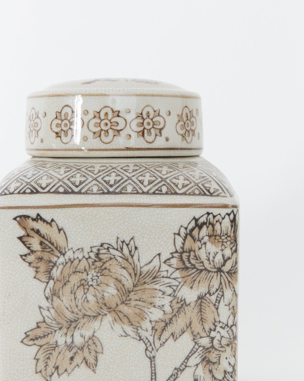 TAUPE GINGER JAR - SMALL - Image 3