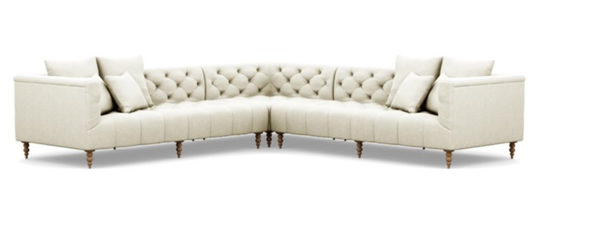 MS. CHESTERFIELD Corner Sectional Sofa - Image 0