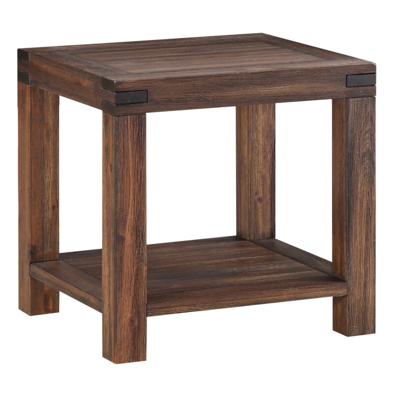 Olivier Acacia Wood End Table - Image 0