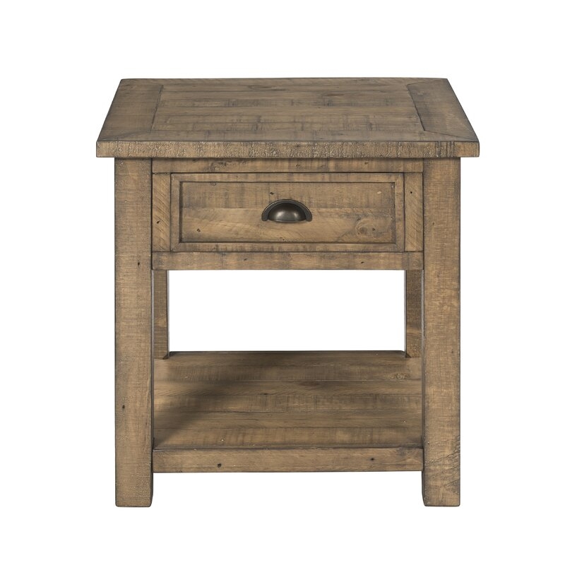 Risner End Table with Storage - Image 0