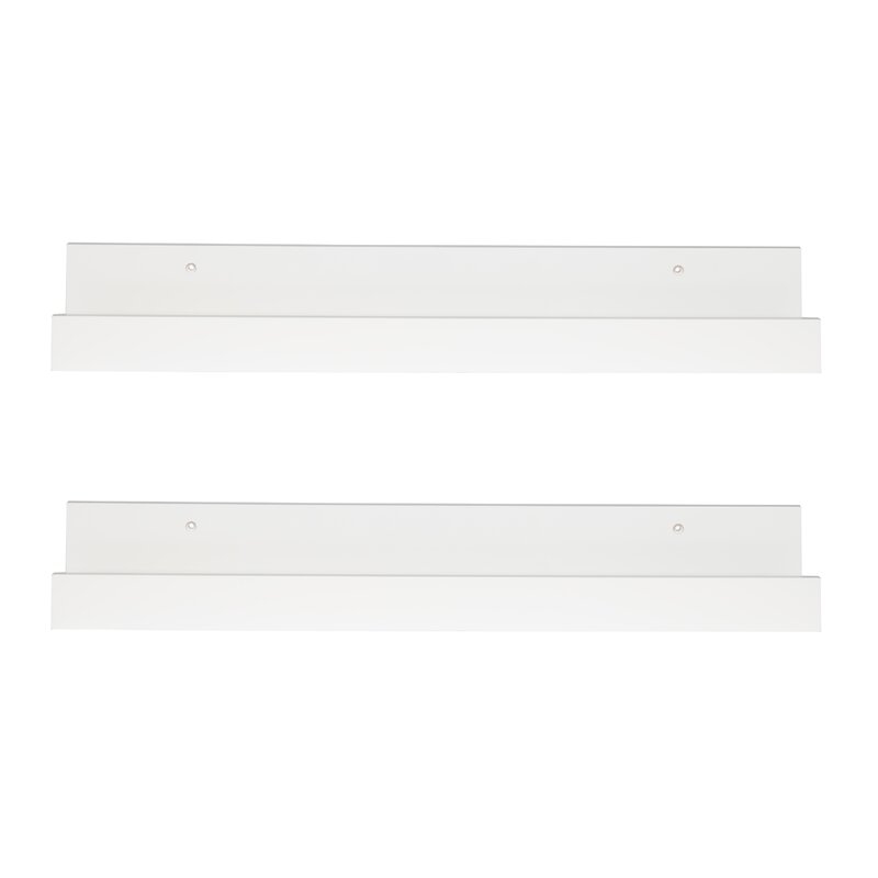 Forsyth 2 Pieces Floating Shelf Set - White (Set of 2) - Image 0