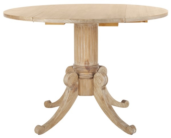 Forest Drop Leaf Dining Table - Rustic Natural - Arlo Home - Image 0