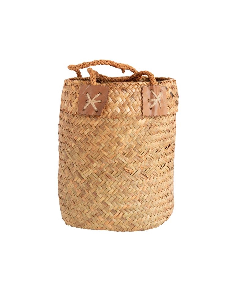 WOVEN SEAGRASS BASKET - SMALL - Image 0