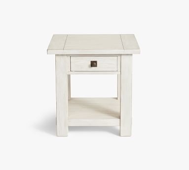 Benchwright 24" Square End Table, Tudor White - Image 5