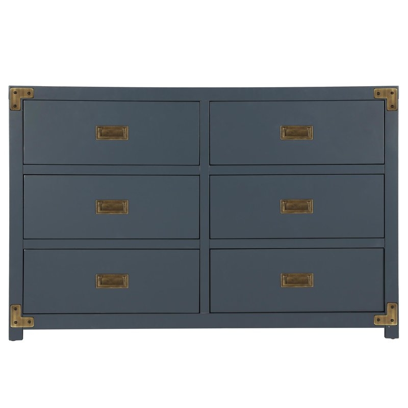 Agostino 6 Drawer Double Dresser - Image 0