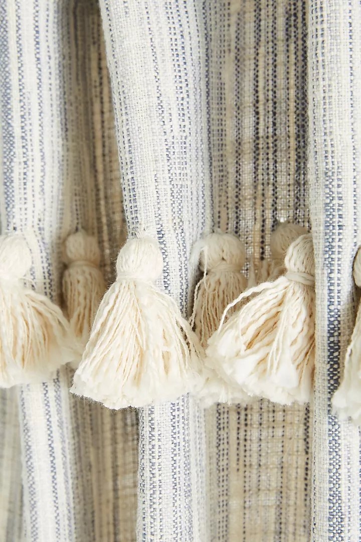 Tasseled Sadie Curtains, Set of 2 - Image 1