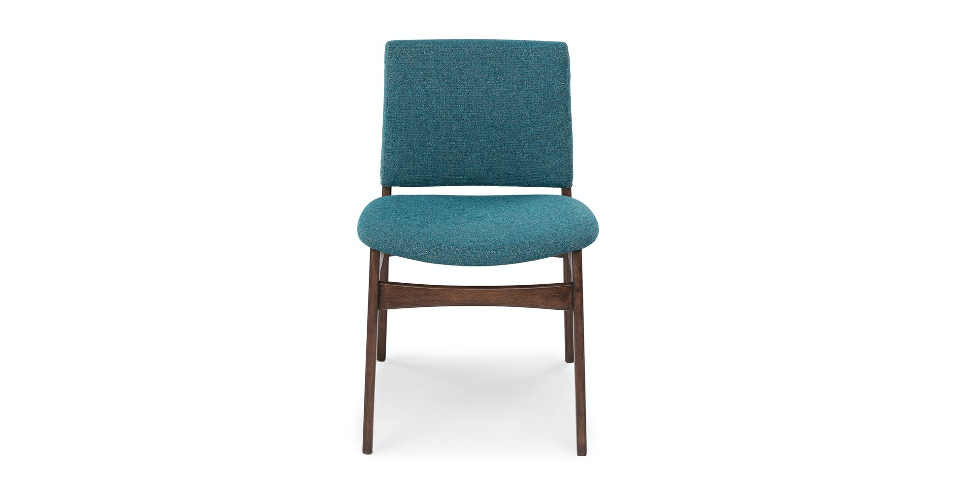 Nosh Andaman Blue Walnut Dining Chair- set of 2 - Image 0