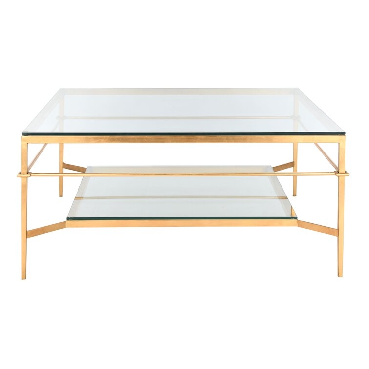 "Safavieh Couture Carlin Coffee Table with Storage" - Image 0