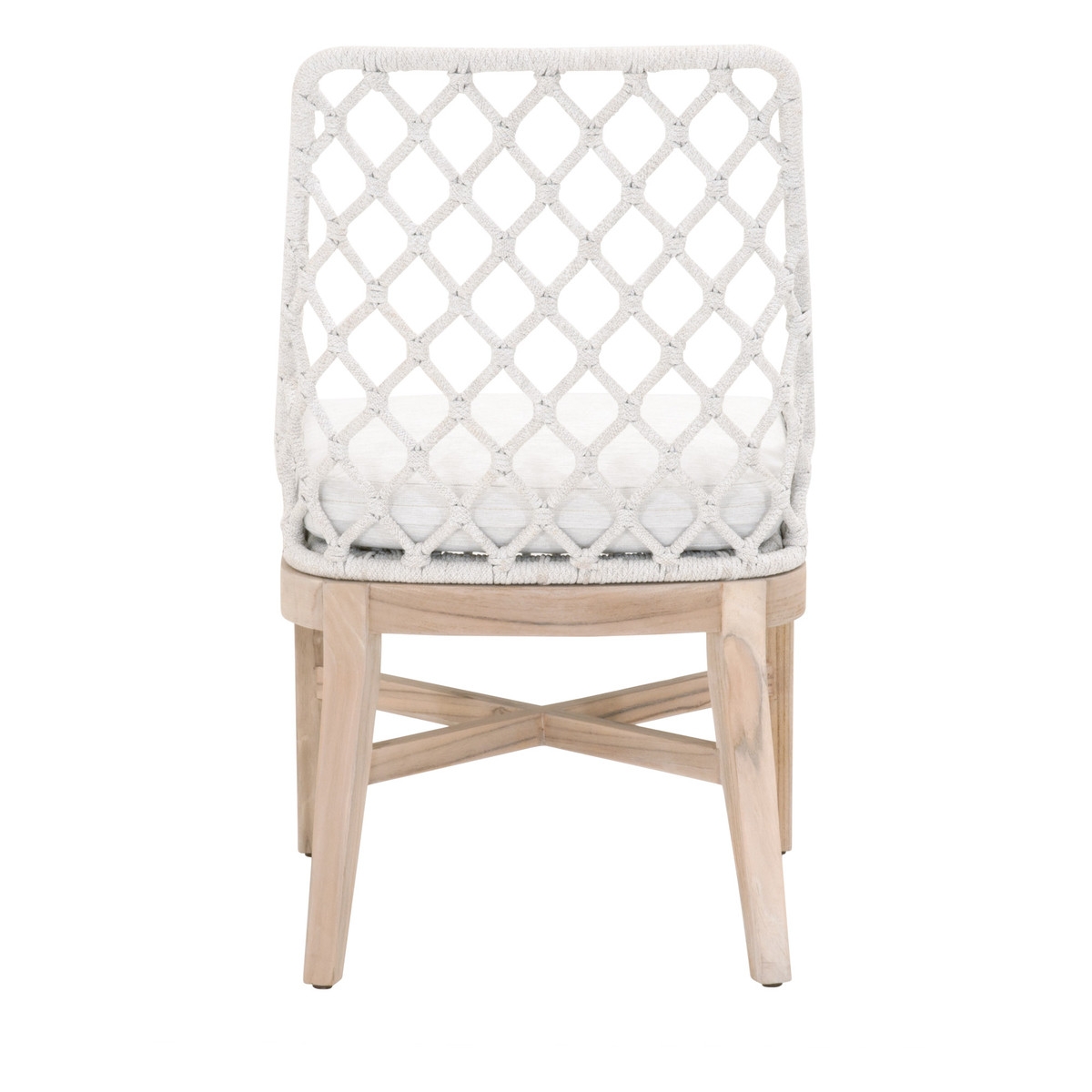 Lattis Dining Chair, White - Image 4