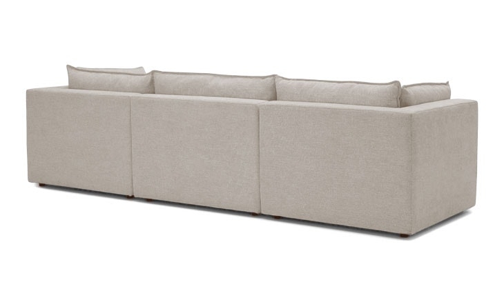 Beige Logan Mid Century Modern Modular Sofa - Cody Sandstone - Image 4