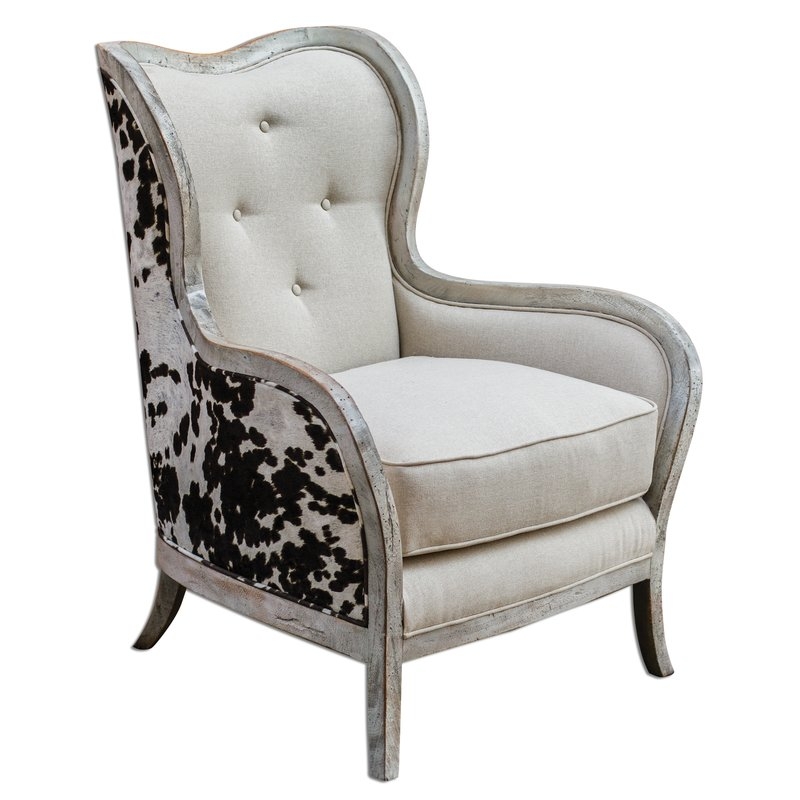 Mireya Wingback Chair - Image 1