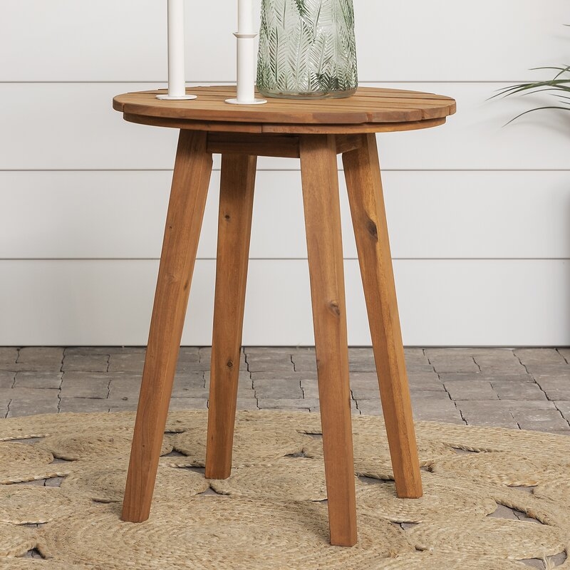 Diboll Wooden Side Table - Image 0