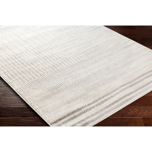 Floransa Beige Indoor 6'7" x 6'7" Machine Woven Rug - Image 2