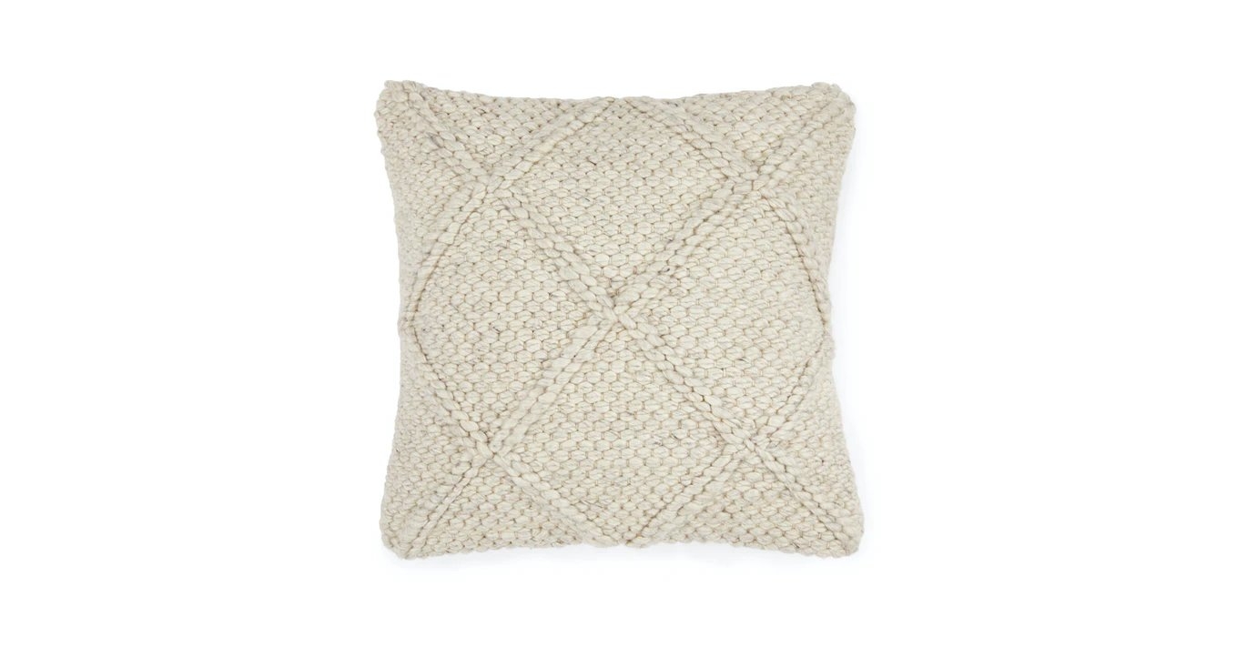 Criss Natural Ivory Pillow - Image 0