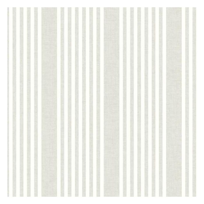 French Linen Stripe Premium Peel & Stick Wallpaper, Single Roll - Image 0