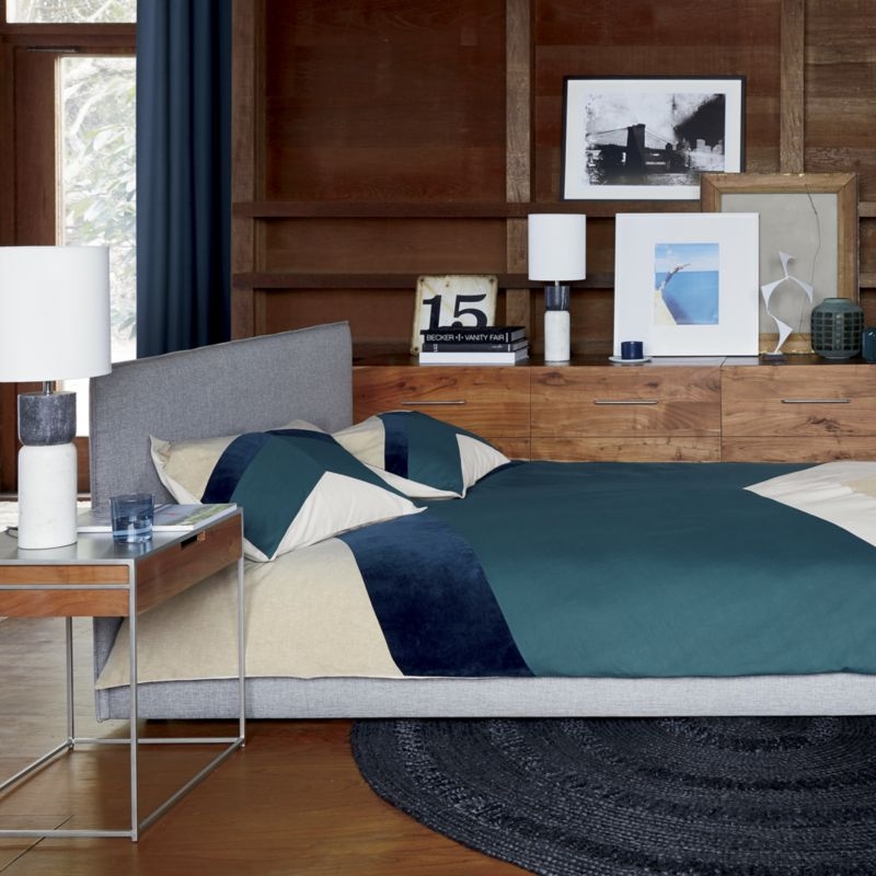 façade grey king bed - Image 4