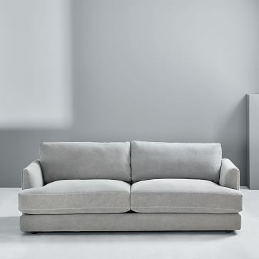 Haven Sofa, Performance Washed Canvas, Feather Gray - Image 3