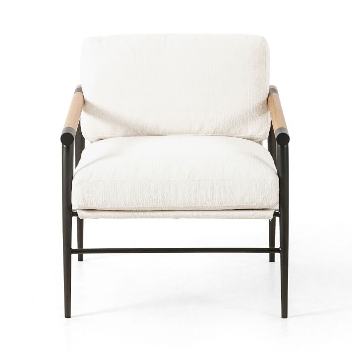 Carbon Framed Chair, Fayette Cloud - Image 1