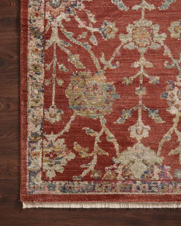 Loloi Giada Red / Multi 2'-7" x 8'-0" - Image 2
