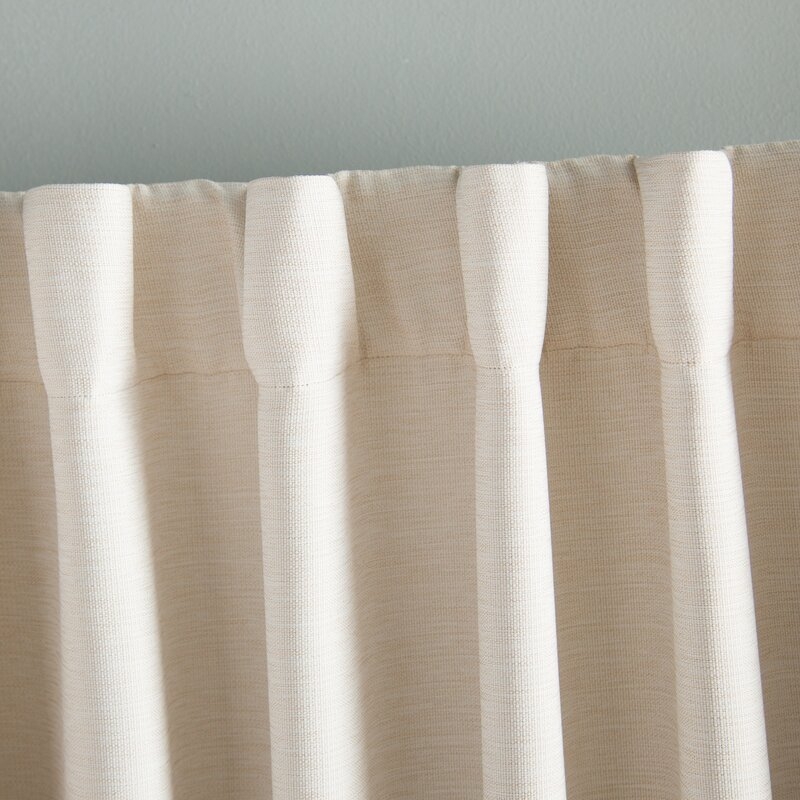 Freemansburg Room Darkening Rod Pocket Single Curtain Panel - Image 1