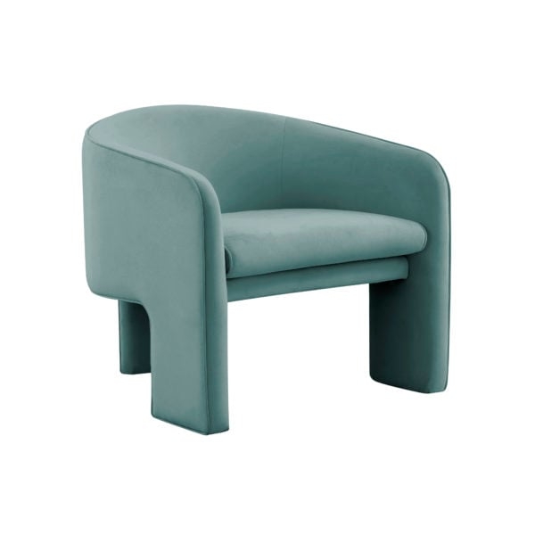 Marla Sea Anna Velvet Accent Chair - Image 0
