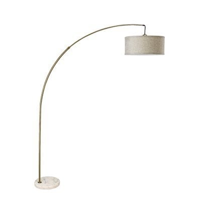 Wiesner Modern Extendable 88" Arched Floor Lamp - Image 0