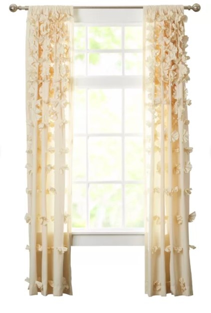 Clarkstown Solid Sheer Rod Pocket Single Curtain Panel - Image 0