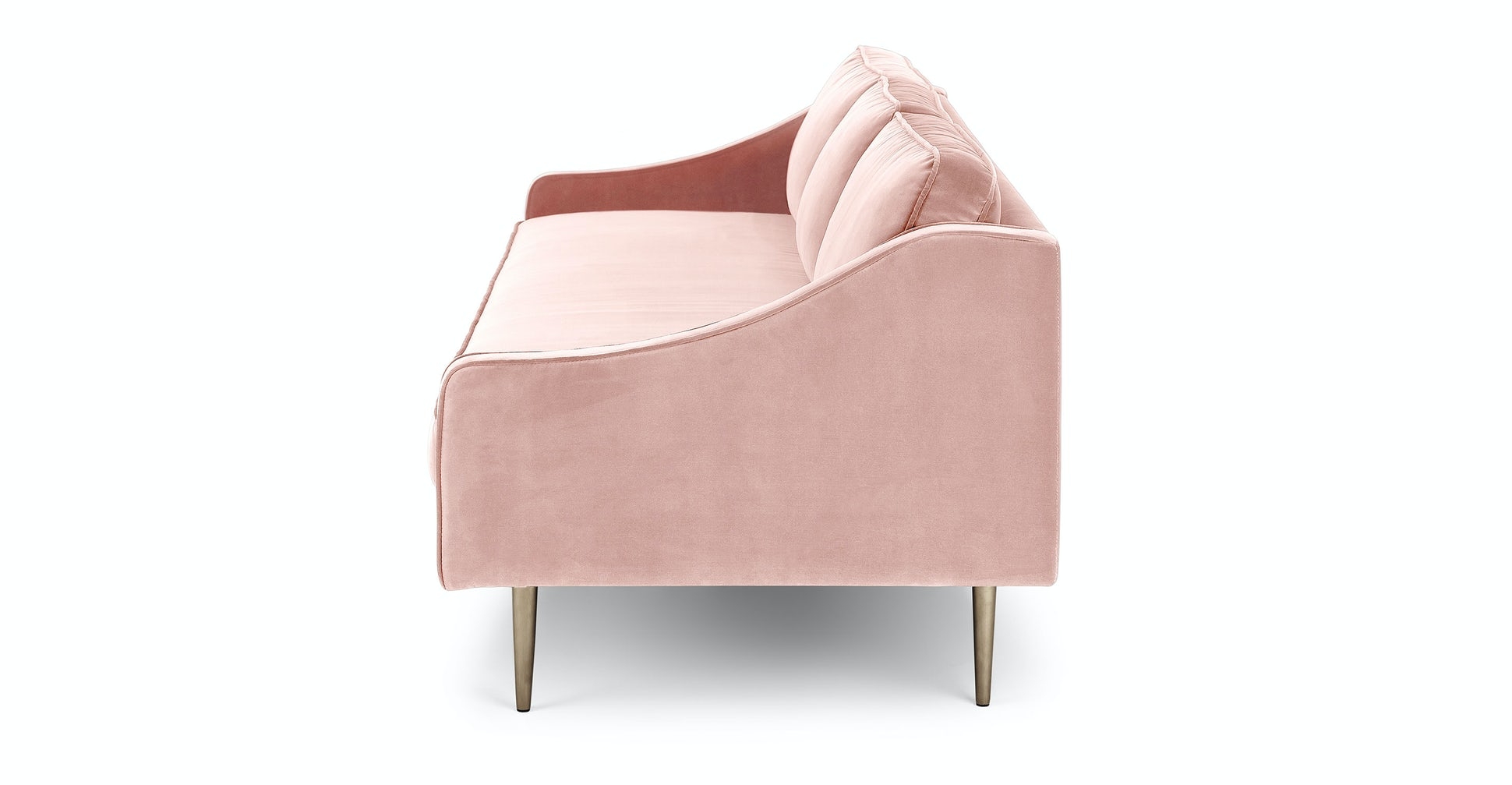 Mirage Blush Pink Sofa - Image 3