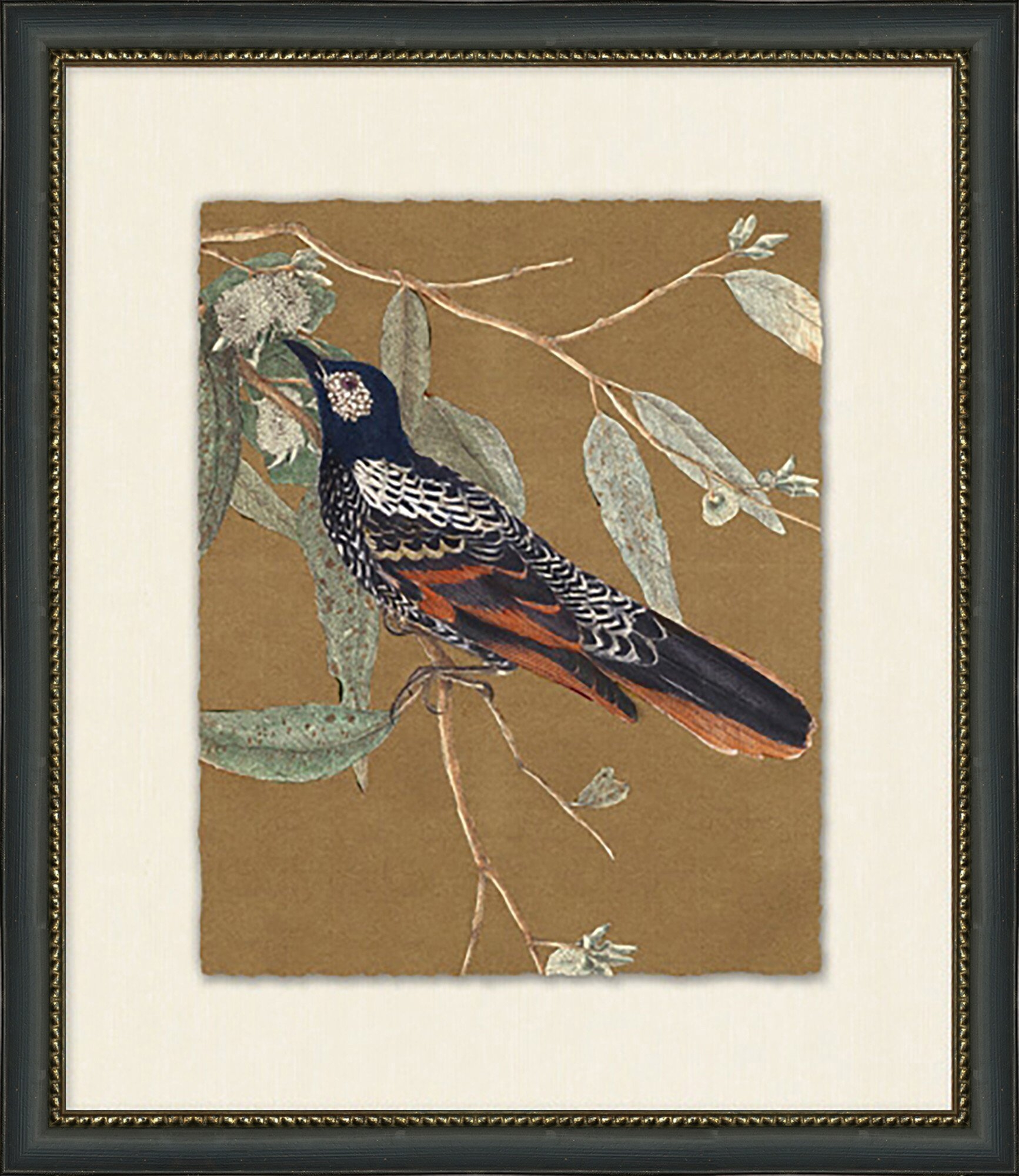 Wendover Art Group Autumn Bird 5 - Picture Frame Painting Print - Image 0
