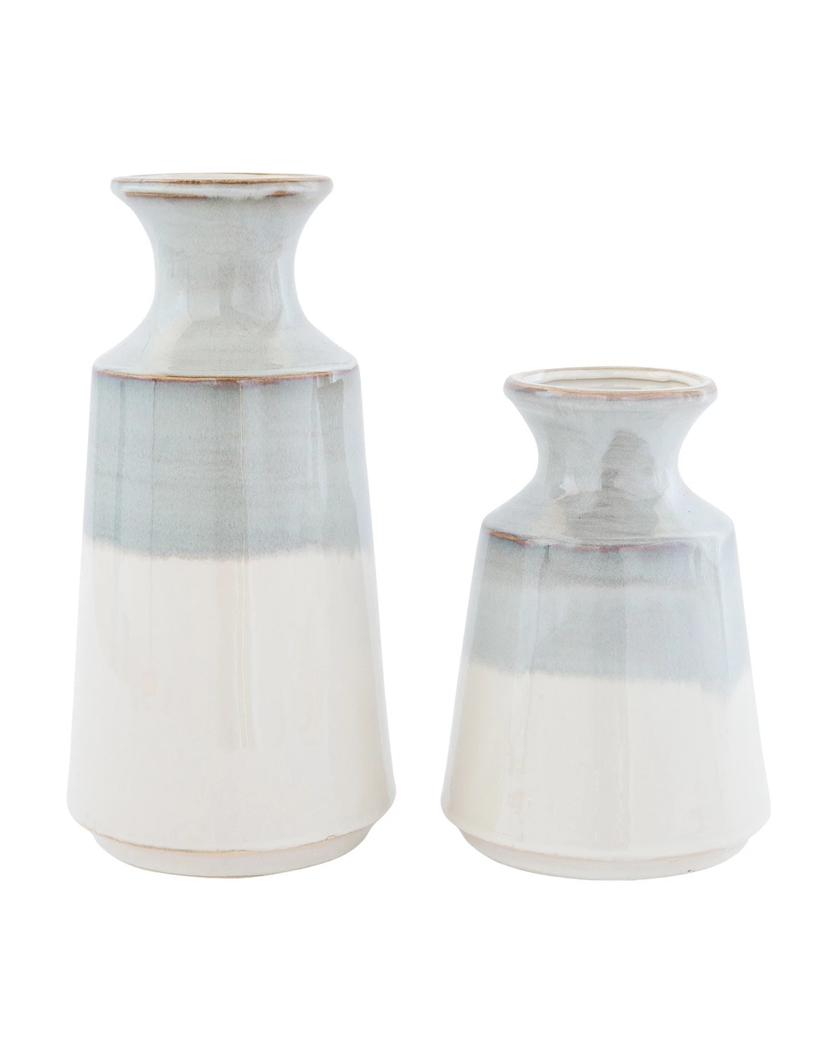 GRAY DIPPED VASE - SMALL - Image 1
