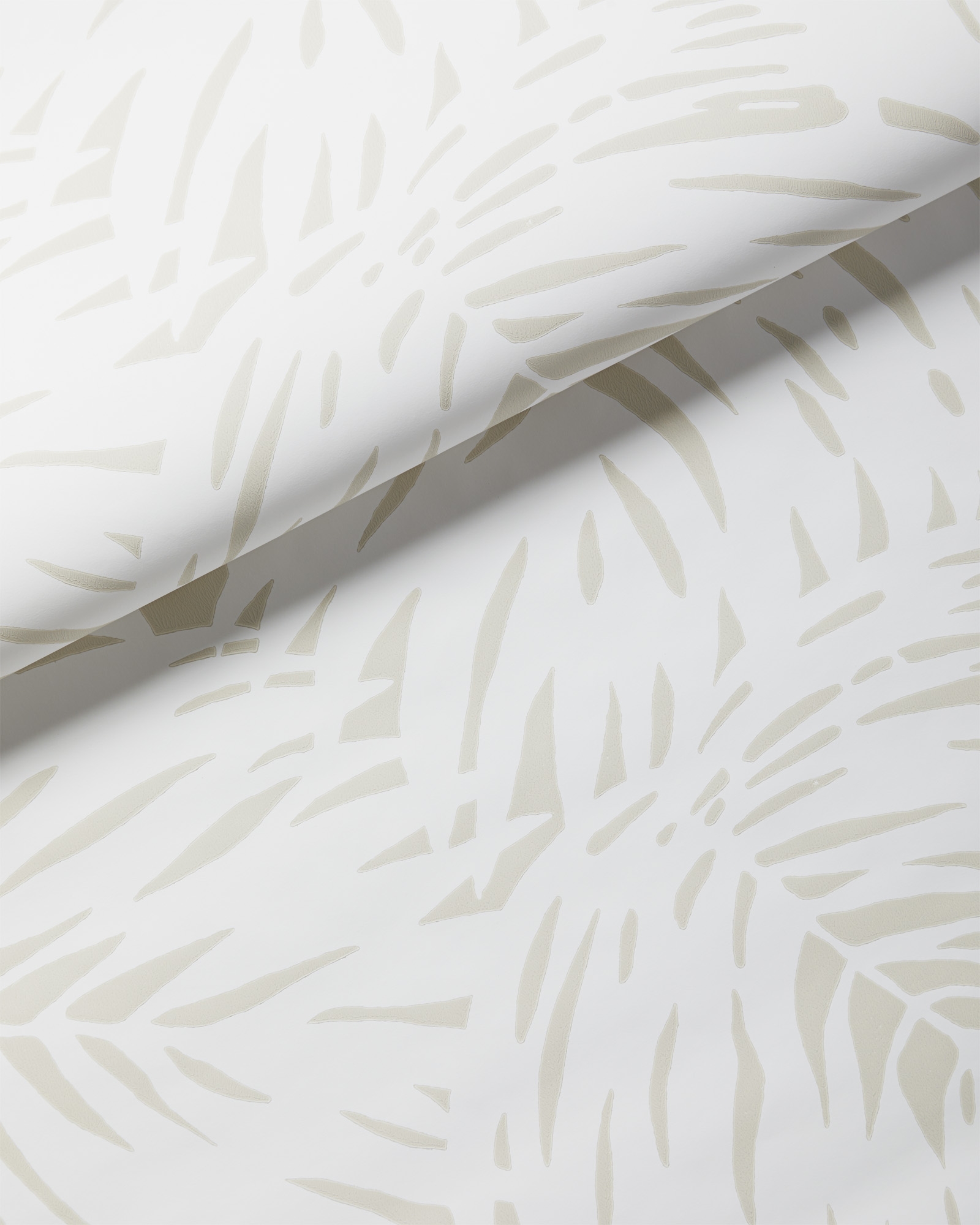 Palm Wallpaper - White/Sand - Image 0