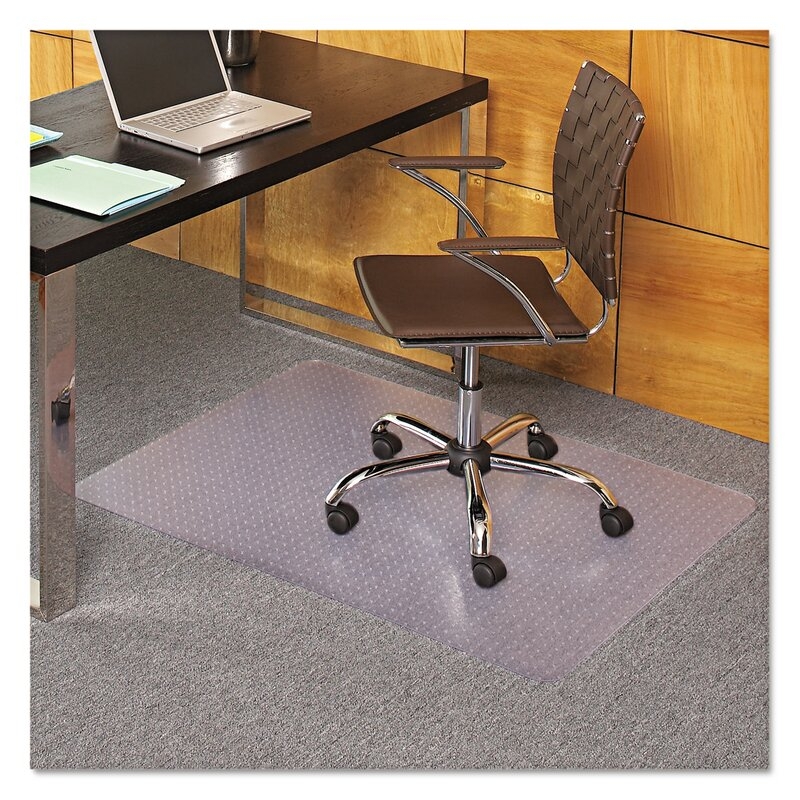 EverLife Medium Pile Carpet Straight Chair Mat - Image 3