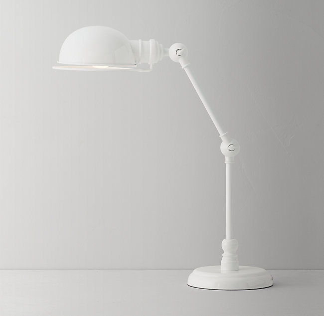 ACADEMY TASK TABLE LAMP - WHITE - Image 0