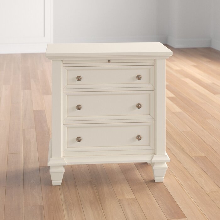 Magness 3 Drawer Nightstand - Image 1
