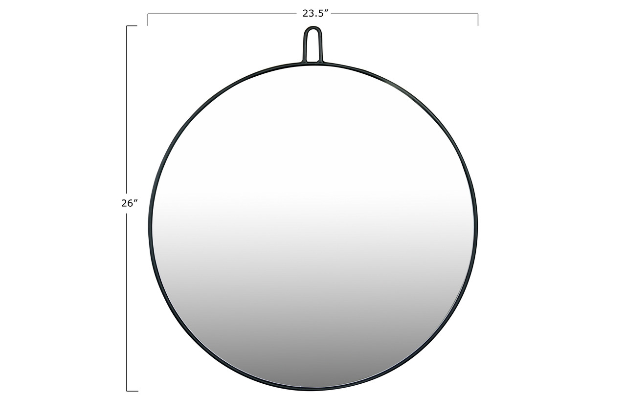 Kilig Round Mirror with Hanger - Image 2