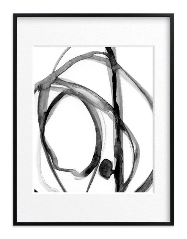 Plant Cell 2 Art Print - 30" x 40", Rich Black Wood Frame, Matted - Image 0
