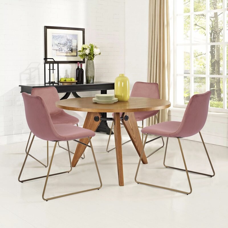 Aleena Velvet Upholstered Side Chair (Set of 2) - Image 1