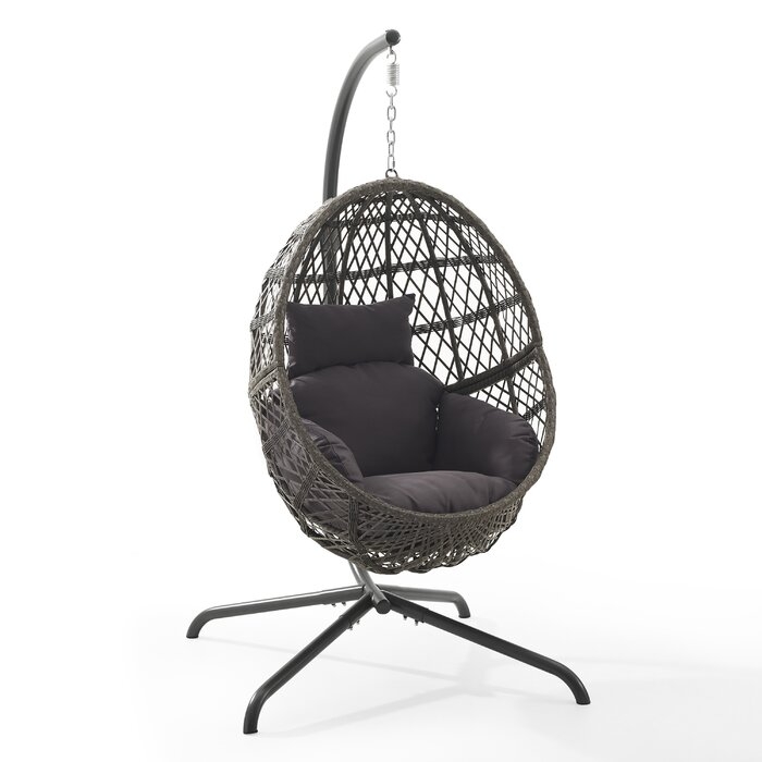 Tess Hanging Egg Swing Chair with Stand - Image 0