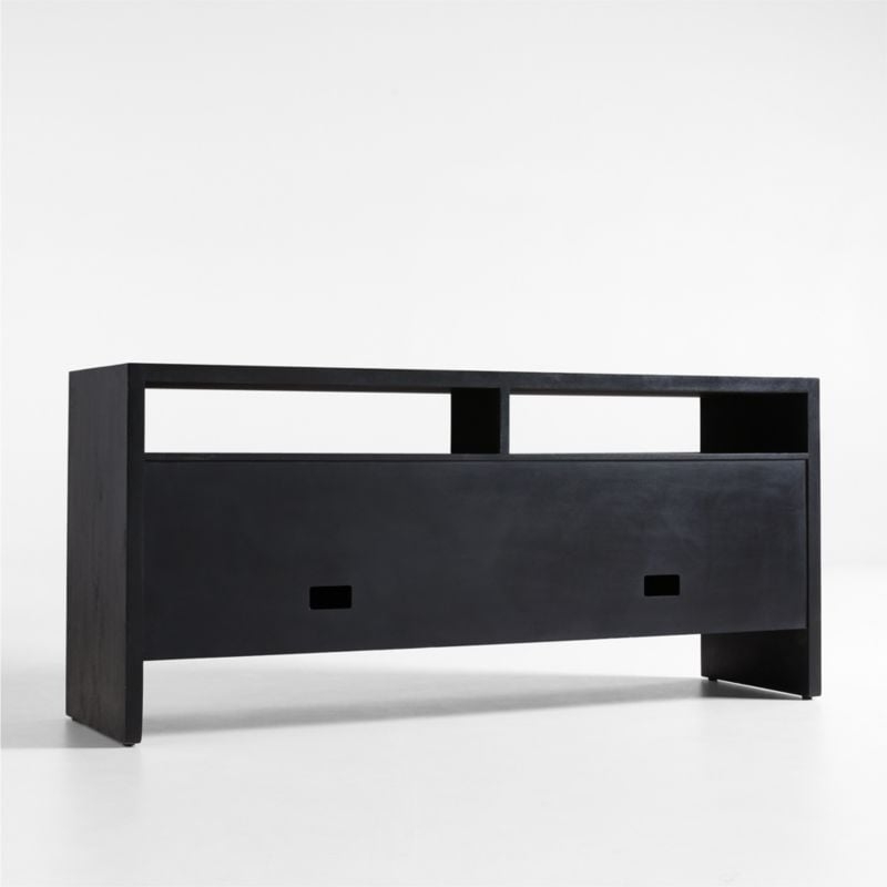Dunewood Charcoal Sideboard with Shelf - Image 5