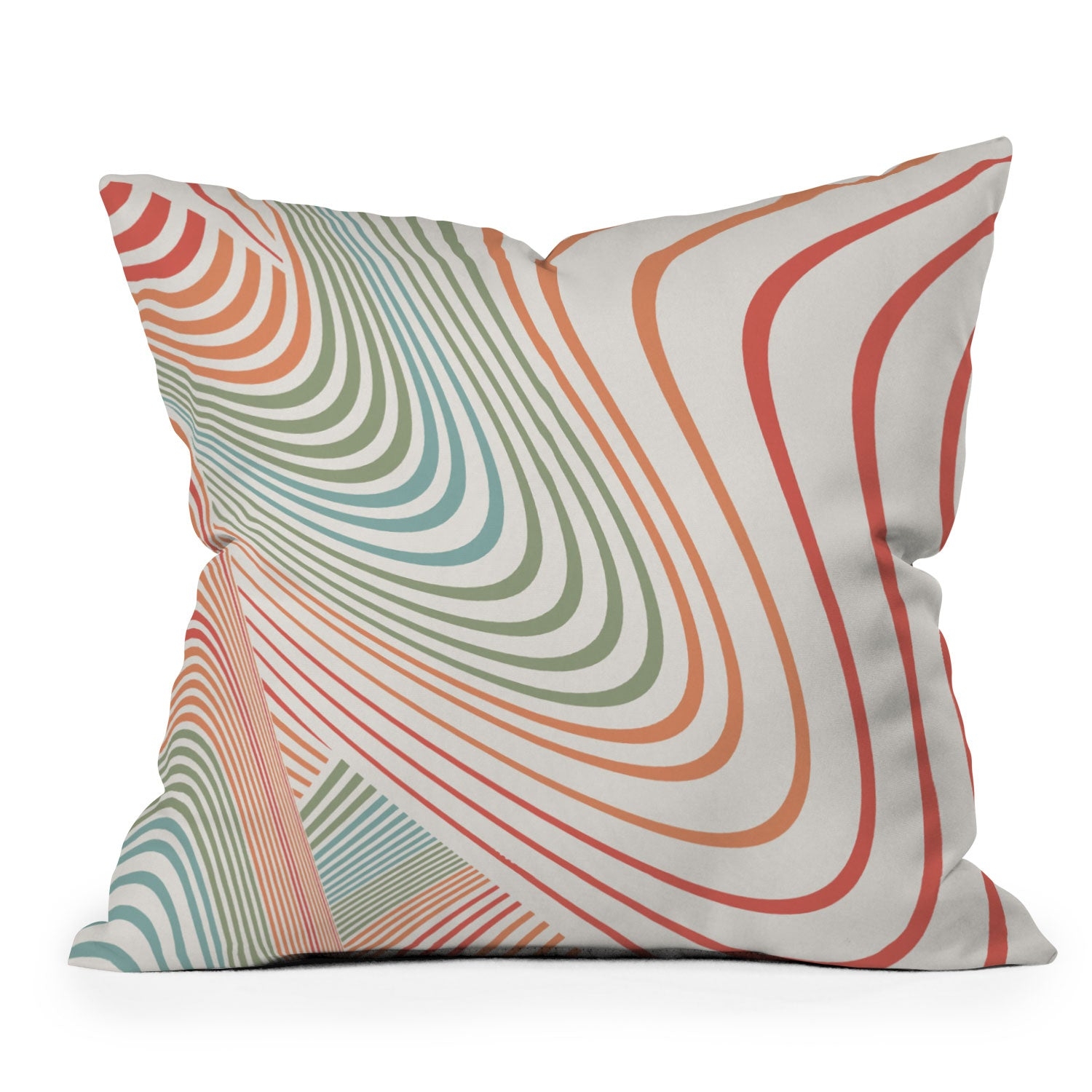 FUTURY  BY GABRIELA FUENTE - Outdoor Throw Pillow 20" x 20" - Image 0