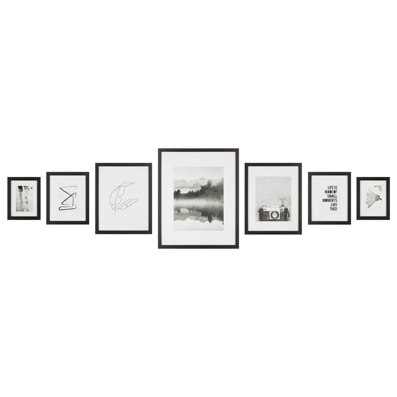 7 Piece Alegria Gallery Wall Picture Frame Set - Image 1