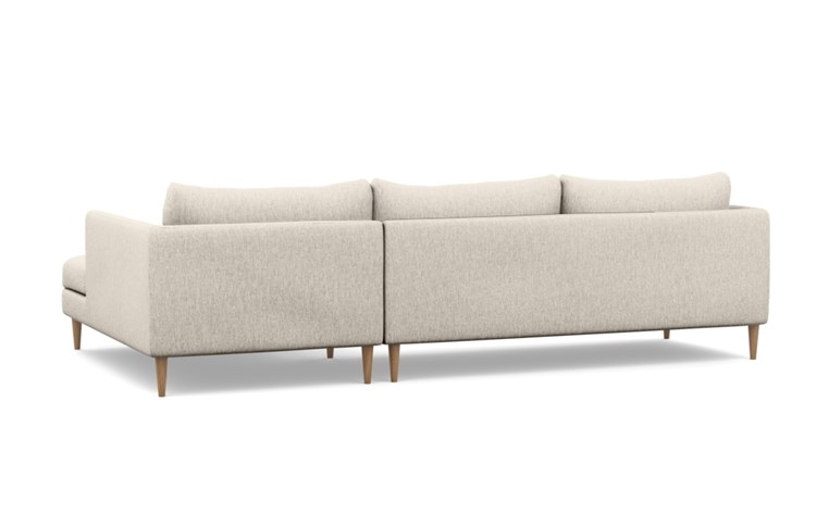 Owens Custom Sectional - 106" / Wheat / Round Tapered Leg - Image 3