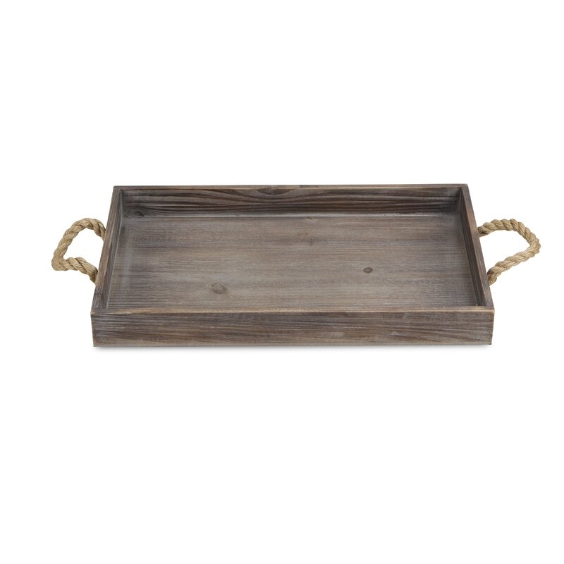 Cathey Wooden Serving Tray - Image 0