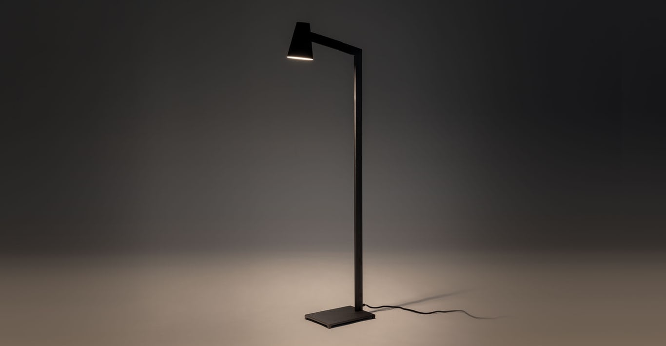 Axis Black Floor Lamp - Image 3