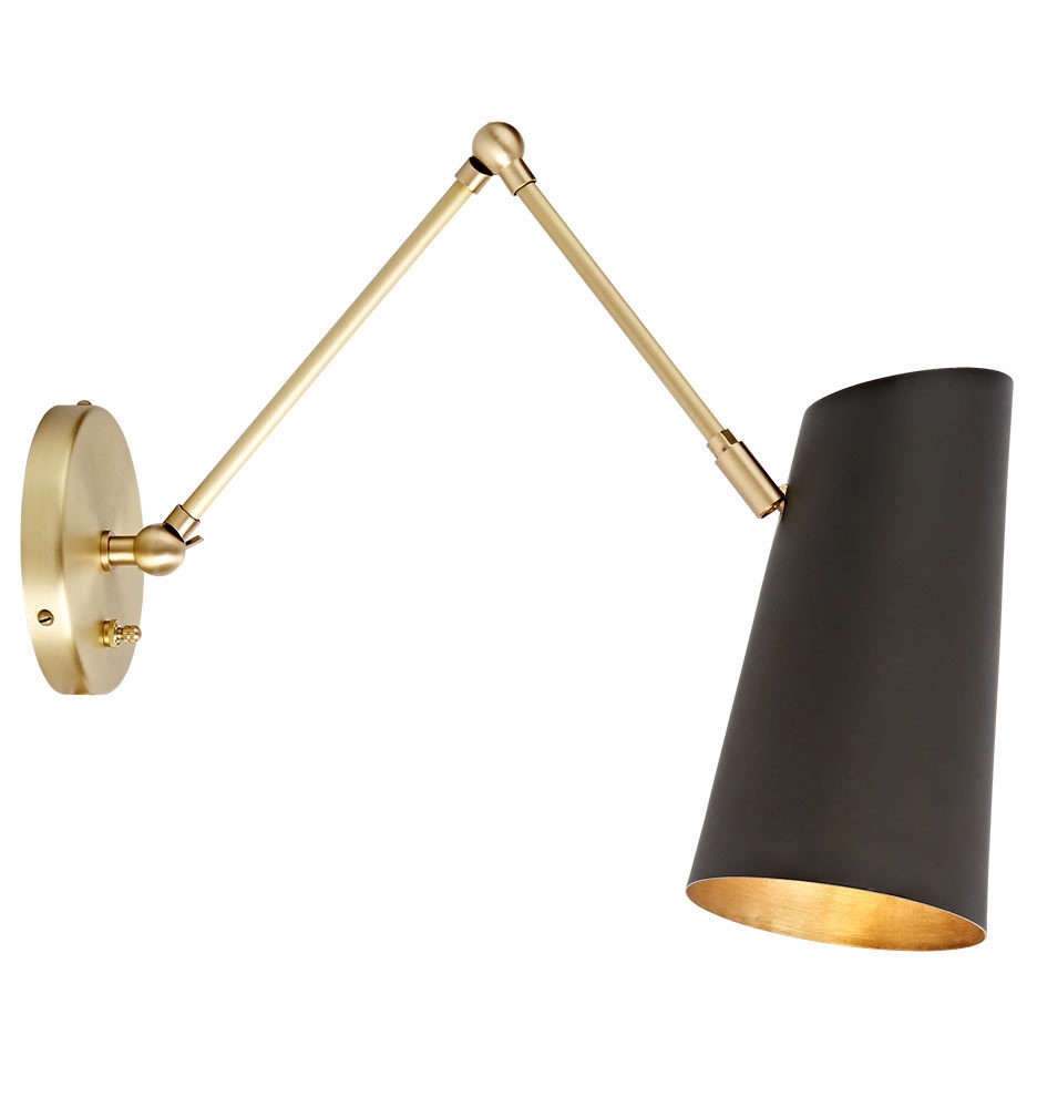 Cypress Articulating Sconce Plug-In - OIL-RUBBED BRONZE - Image 0