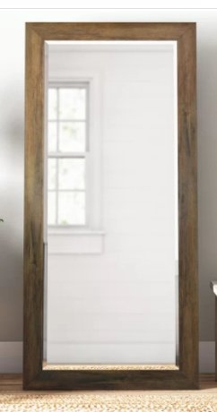 Pineview Wood Full Length Mirror - Image 0