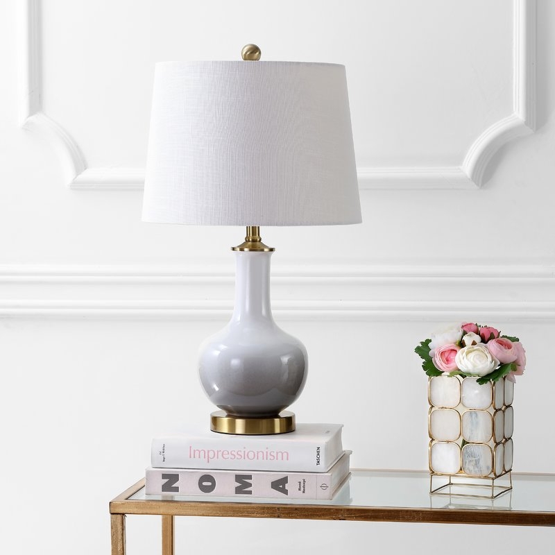 Halley Ceramic 25" Table Lamp - Image 1