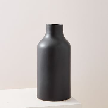 Pure Black Cermic Vase, Jug - Image 0