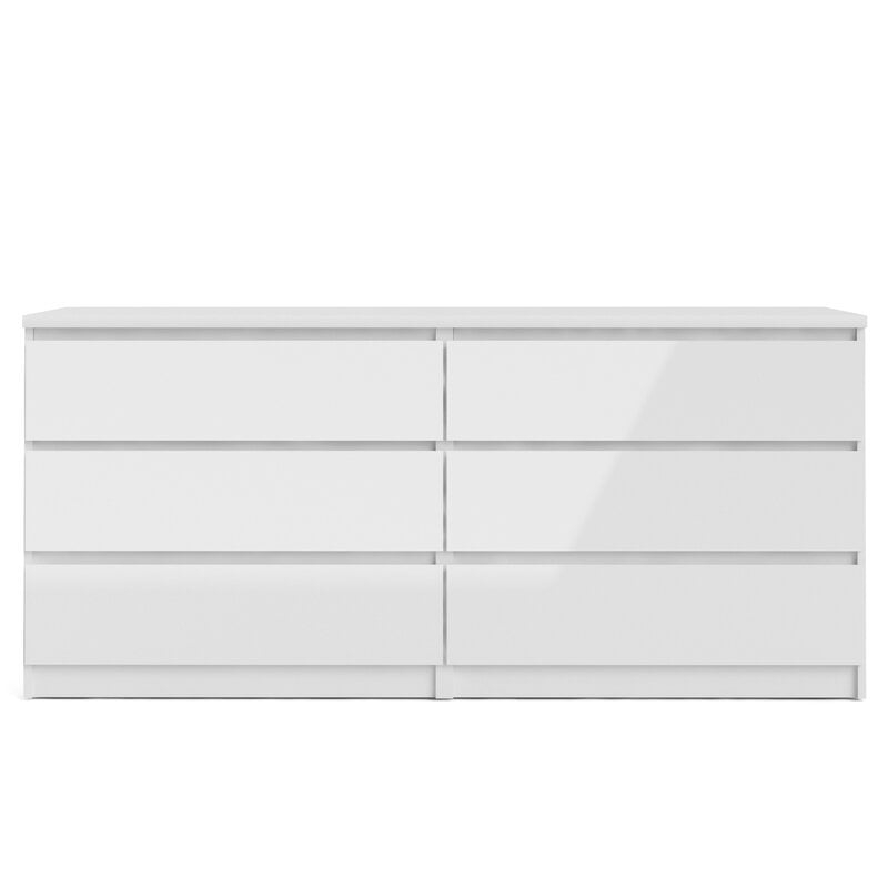 Kepner 6 Drawer 60.55'' W Double Dresser - Image 0