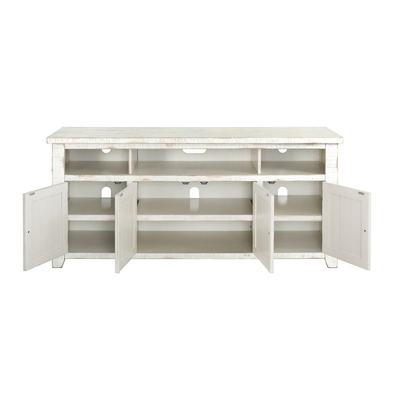 Worden TV Stand for TVs up to 70" - White - Image 2